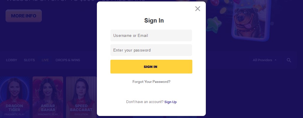 Spinbit login